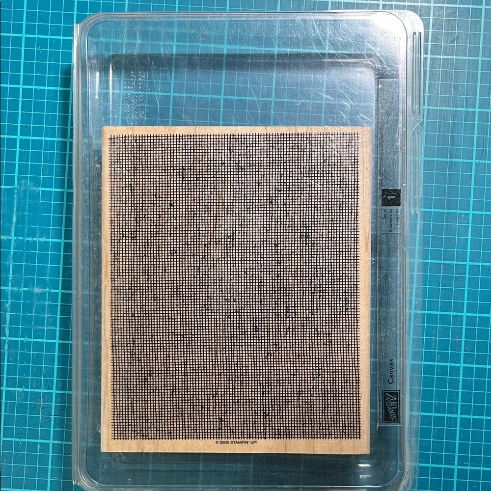 Stampin' Up! Canvas Rubber Stamp